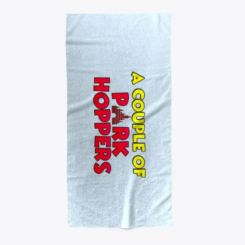 Park Hoppers Beach Towel